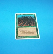 Wall Of Wood   Magic The Gathering 4th Edition  Vintage 1995