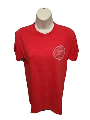 Женская маленькая красная футболка переводчика программы переводчика Cornell University PSC - Изображение 1 из 4