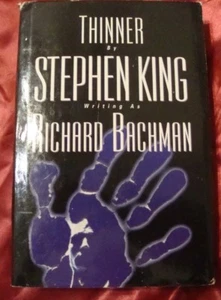 Thinner By Richard Bachman A Stephen King Novel Hardcover Edition 1984 SK8 - Picture 1 of 11