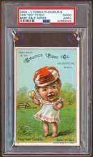BABY McKEE Tan OO Tetch 1889 H804-1 Tobin Lithographs Baby Talk PSA 2 MC RARE