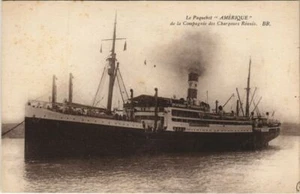 CPA AK Le Paquebot Amerique - Chargeurs Reuniis ENVÍOS (1203047) - Imagen 1 de 2