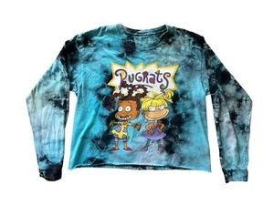 Nickelodeon Rugrats Long Sleeve Cropped Graphic T-shirt Size Medium - Picture 1 of 8