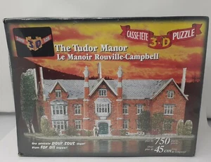 The Tudor Manor Le Manior Rouville-Campbell Casse-tête 3D Puzzle 750 pcs Sealed - Picture 1 of 10