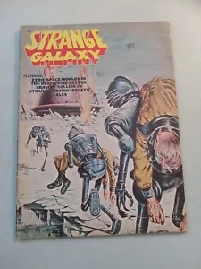 Strange Galaxy Fantascienza Fumetto Pubblicazioni Inquietanti Oversize Vintage #11 1971 - Foto 1 di 11