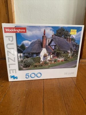 New Vintage 500 Piece Puzzle ‘Ten Penny Cottage’ 1996 Hasbro Sealed - Image 1 of 4