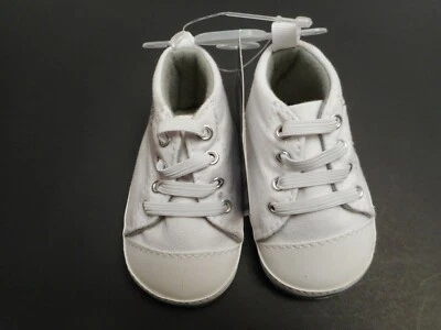 Baby Shoes High Top Tennis Shoes Gerber Shoes Lion Roar 0/3mos, 3/6mos - Image 1 of 4