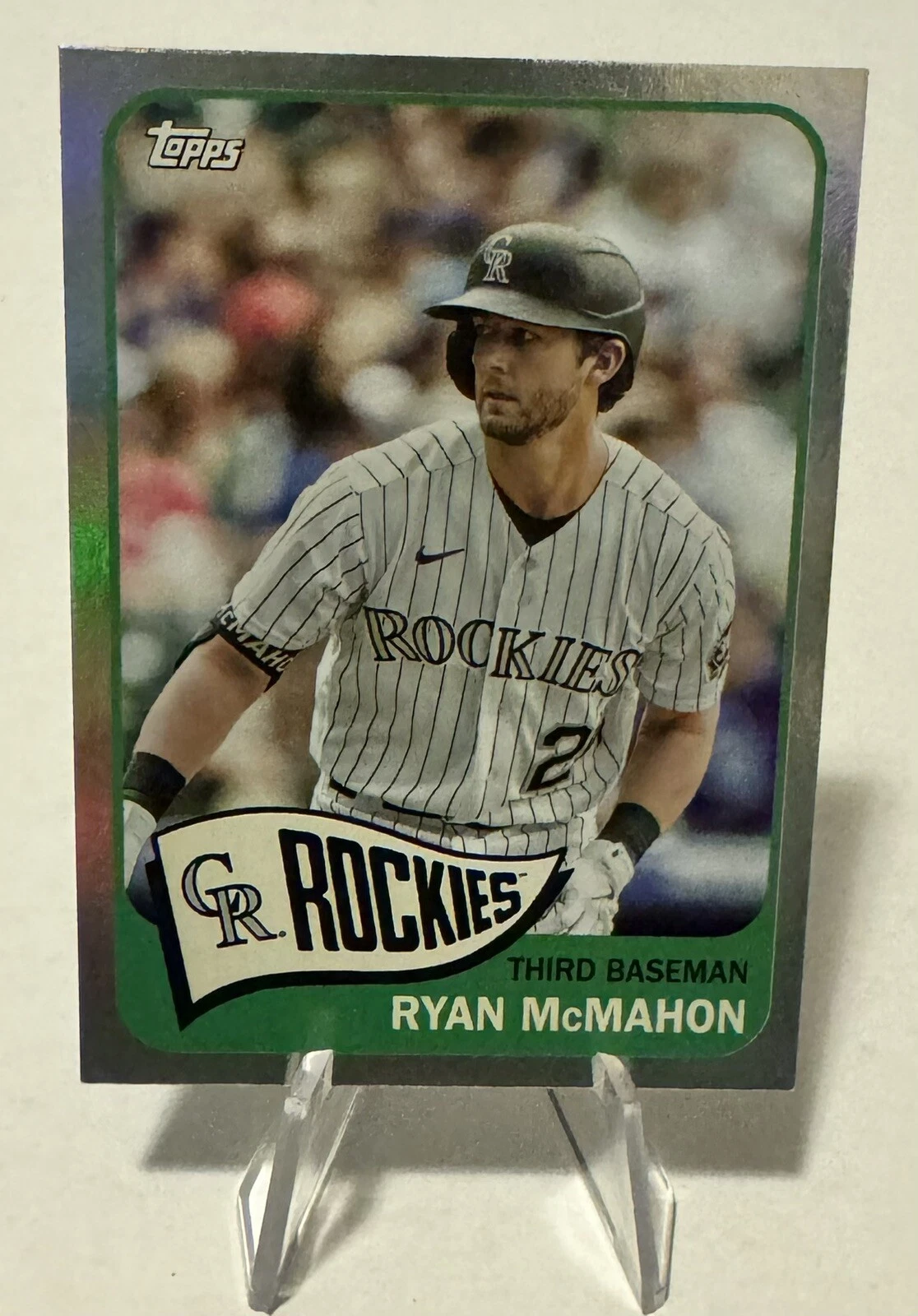 2023 Topps Archives Ryan McMahon #111 Rainbow Foil /199 Colorado Rockies