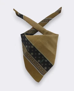 Vintage Yves Saint Laurent Handkerchief Neckerchief Bandana Pocket Square Gift - Picture 1 of 3