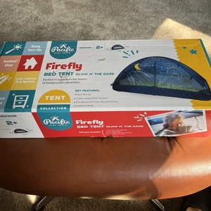 Pacific Firefly Glow In The Dark Bed Tent Twin Size - Picture 1 of 12