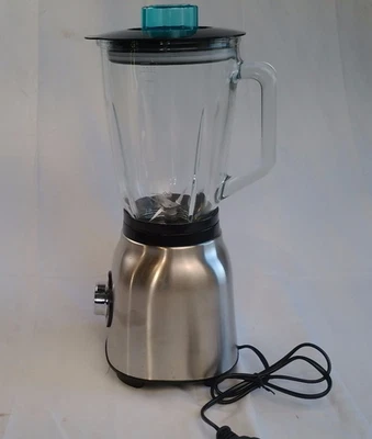 Cecotec Vetro Frullino Potenza Titanio Nero 1800Max Blend It Argento Inox 1800W - Immagine 1 di 4