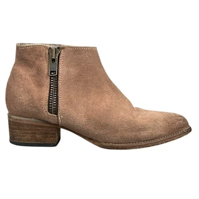 Bota de tornozelo Freebird By Steven feminina ônix blush camurça tamanho EUA 8 - Imagem 1 de 4