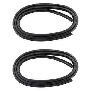 1A  Rubber Door Weatherstrip Seals Pair Set Kit for 73-91 Chevy GMC Pickup Truck - Picture 1 of 5