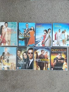 Burn Notice The Complete Series Season 1-7 With Ultra Rare Fall Of Sam Axe DVD - Picture 1 of 2