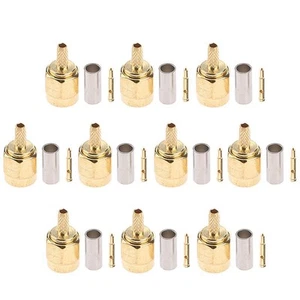 10 Pieces Male Sma for Rg316 Lmr100 Rg174 - Zdjęcie 1 z 5