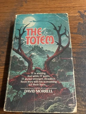 The Totem David Morrell First Fawcett Crest PB Printing 1980 Foto 1 de 3
