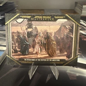 2024 Topps Star Wars Masterwork The Resistance Behind the New Scenes Canvas /25  - Picture 1 of 3