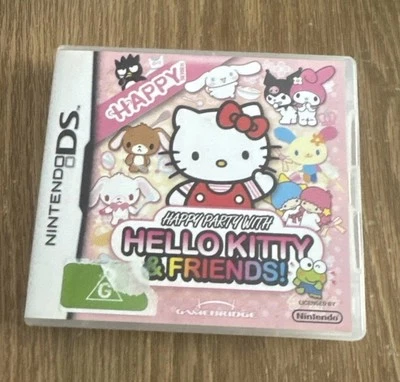 Happy Party with Hello Kitty & Friends. Nintendo DS Case Only VGC - Image 1 of 4