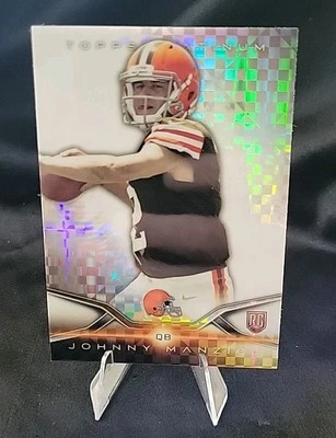 2014 Topps Platinum - Johnny Manziel #126 Rookies X-Fractor (RC) - Image 1 of 2