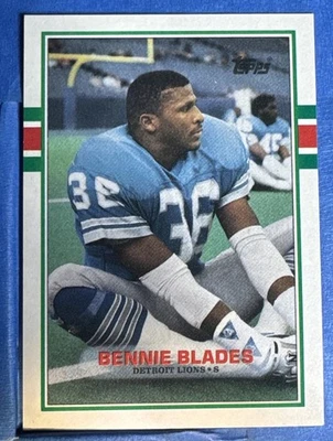 1989 Topps - Bennie Blades #365 (RC) - Image 1 of 2