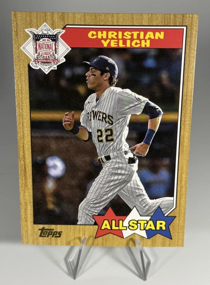 2022 Topps Series 2 - Oversized 1987 Topps All Star Boxloaders #OTAS-7 Christian - Image 1 of 2