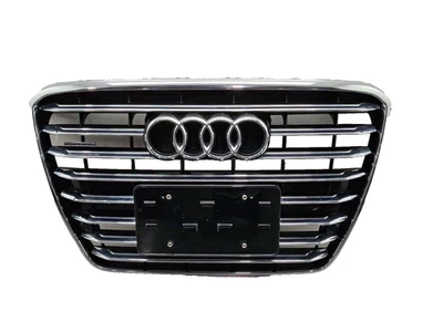 2011 Audi A8 Grill Upper Front Exterior Grille Park Assist OEM 4H0853651AT94 Foto 1 de 4