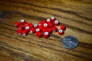 Vintage Big White Heart Trade beads - Picture 1 of 6