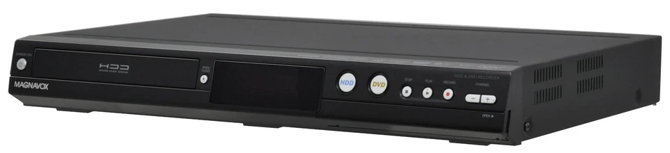 Magnavox MDR535 500GB HDD and DVD Recorder with SD Digital Tuner (Black) - Image 1 of 4