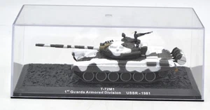 DIE CAST 1/72 TANK " T-72M1 GUARDS ARMORED DIVISION USSR - 1981 " - Bild 1 von 1