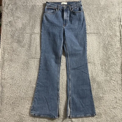 Abercrombie & Fitch Jeans Womens Size 27/4L The Vintage Flare High Rise Blue - Image 1 of 4