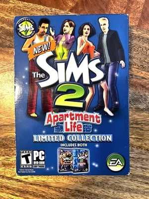 The Sims 2 Apartment Life 2008 DVD-Rom PC Game Limited Collection - Image 1 of 4