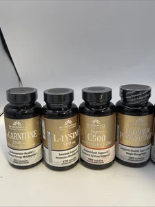 Lot Of 8 Vitamins & Supplements NEW & Sealed Amazing!! Exp: 08/31/25+ - Picture 1 of 4