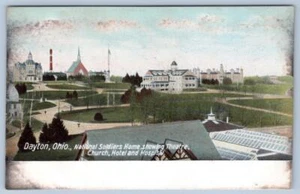 1906 TEMPLE SQUARE SALT LAKE CITY UTAH ANTIQUE FRANK LEIB ANTIQUE POSTCARD - Picture 1 of 2