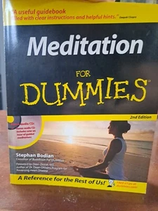 Meditation For Dummies (Book and CD edition) - Paperback - Used - Picture 1 of 6