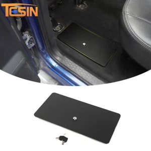 Caja fuerte con tapa de seguridad de bloqueo trasero de almacenamiento debajo del asiento para Dodge Ram 1500 2009-18 - Imagen 1 de 11