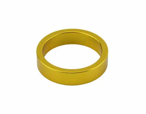 НОВЫЙ! ПРОКЛАДКА ДЛЯ ГАРНИТУРЫ ИЗ СПЛАВА 8 ММ X 1-1/8 ЖЕЛТАЯ. - Изображение 1 из 1