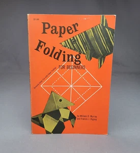Paper Folding For Beginners by Murray Rigney 1960 PB Origami Art How To Dover - Picture 1 of 20