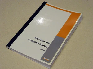 Estuche 980B Operadores de Excavadoras Manual Propietarios Libro de Mantenimiento NUEVO - Imagen 1 de 5