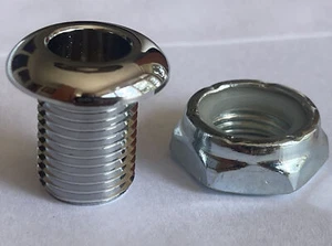 Drum Air Vent Grommet TOP QUALITY !! 1/2”W X 5/8” Length Chrome Screw Vent - Picture 1 of 6