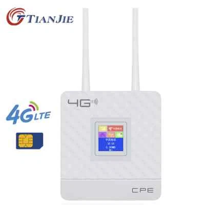 Lte Home 3G 4G Wifi Modem CPE Wireless Router With RJ45 Port Sim Card Slot - Image 1 of 4