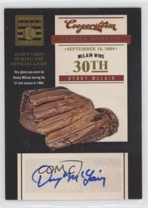 2012 Panini Cooperstown Famous Moments Signatures Denny McLain #4 Auto