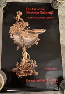 NAUTILUS CUP Exhibition Poster The Schrodeder Silver Collection 1984 23 x 35” - Picture 1 of 7