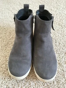 Botas Justice Girls Gris Plata Brillos Talla 3 En muy buen estado - Imagen 1 de 7