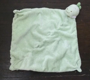Angel Dear Plush Green Dinosaur Baby Lovey Knotted Corners Security Blanket - Picture 1 of 4