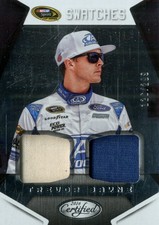 2016 Certified Sprint Cup Swatches Racing Card #35 Trevor Bayne /299