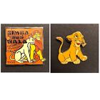 Lot Of 2 Pins: Disney Simba & Nala 1994 #64 Pin + Simba Cub Pin