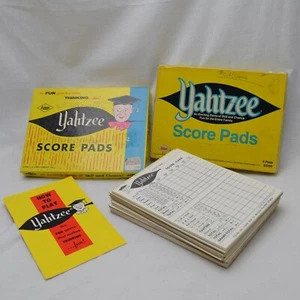 Vintage YAHTZEE Game Score Pads over 150 sheets. - Picture 1 of 3