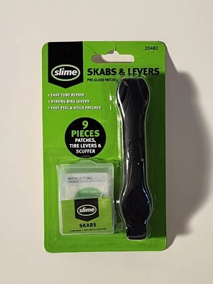 Slime Peel & Stick Bicycle Tire Repair Kit Patches with Levers 20483, 2 packs - Image 1 of 2