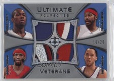 2008-09 Ultimate Collection /20 Rodney Stuckey Rasheed Wallace #UFV-DETP Patch