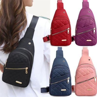 Women's Sling Bag Crossbody Shoulder Bags Chest Sling Bag Sports Backpack Travel - Image 1 of 4
