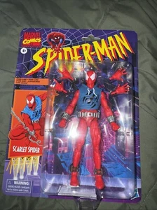 2024 Marvel Comics Spider-Man Scarlet Spider Actionfigur Neu Retro Kartenserie - Bild 1 von 3